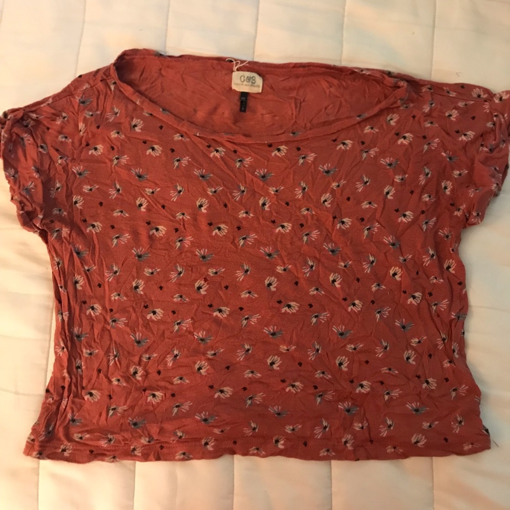 Floral tee